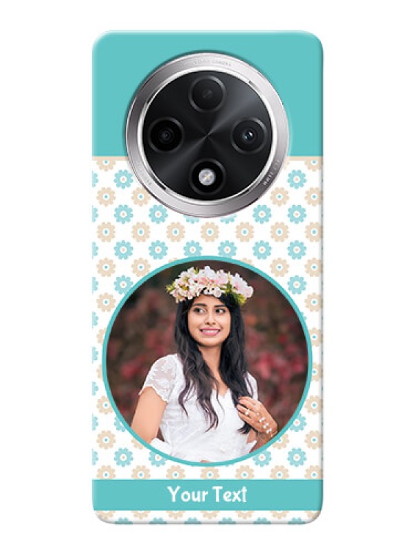 Custom Oppo F27 Pro Plus 5G Custom Mobile Back Covers: Beautiful Flowers Design