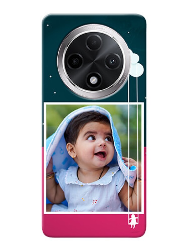 Custom Oppo F27 Pro Plus 5G custom phone covers: Cute Girl with Cloud Design