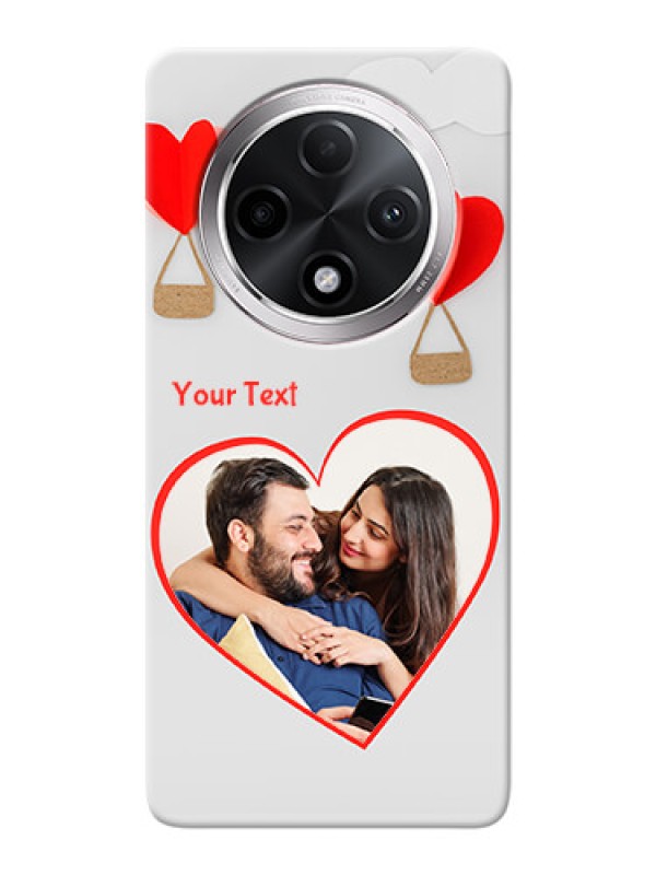 Custom Oppo F27 Pro Plus 5G Phone Covers: Parachute Love Design