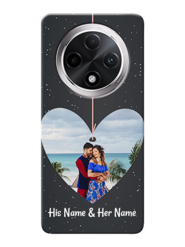 Custom Oppo F27 Pro Plus 5G custom phone cases: Hanging Heart Design