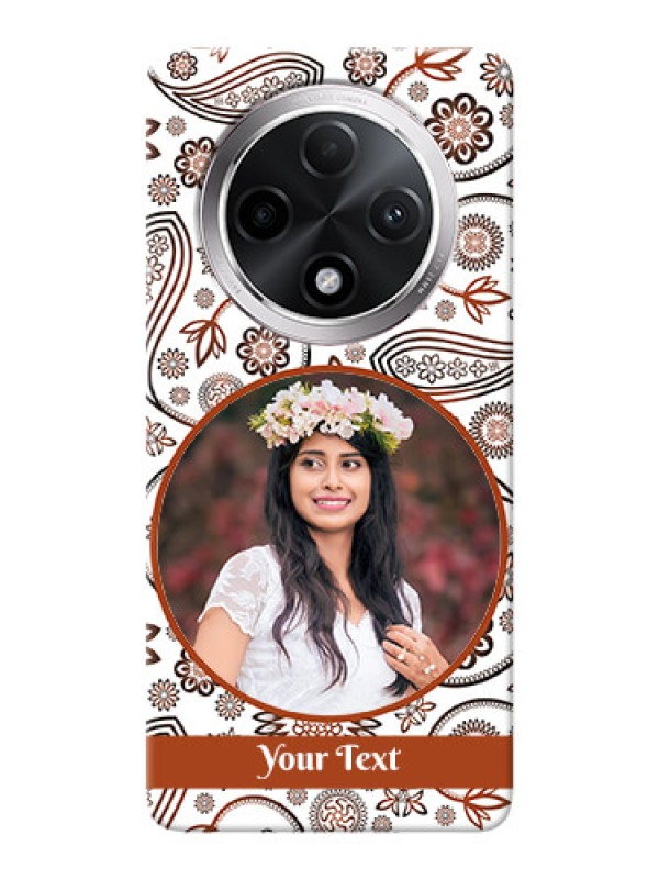 Custom Oppo F27 Pro Plus 5G phone cases online: Abstract Floral Design