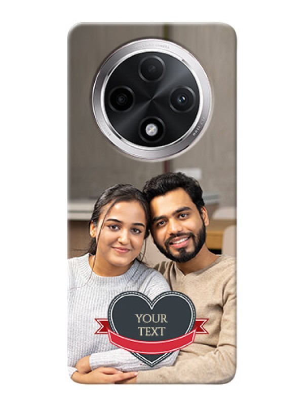 Custom Oppo F27 Pro Plus 5G mobile back covers online: Just Married Couple Design