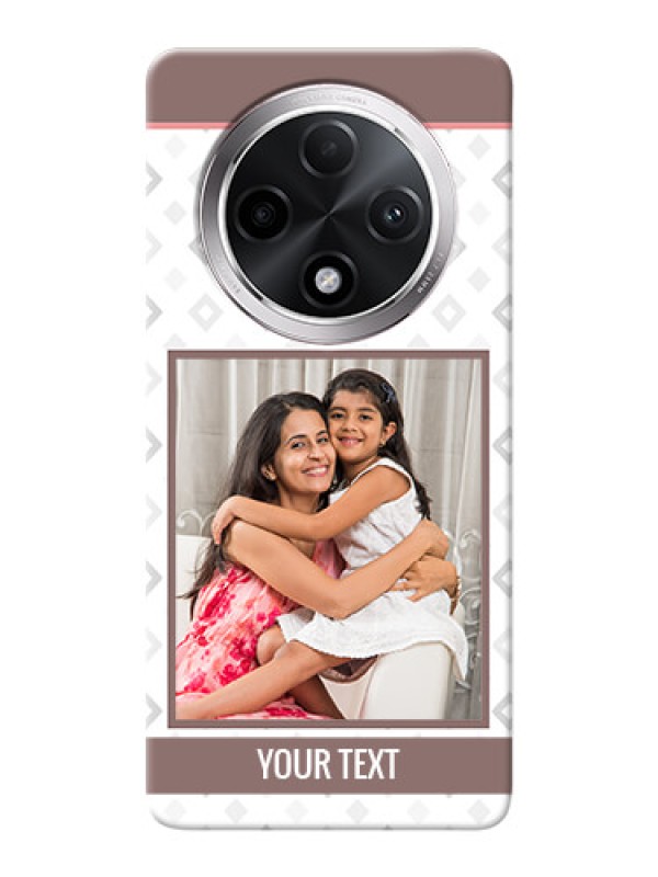 Custom Oppo F27 Pro Plus 5G custom back covers: Simple Diamond Design