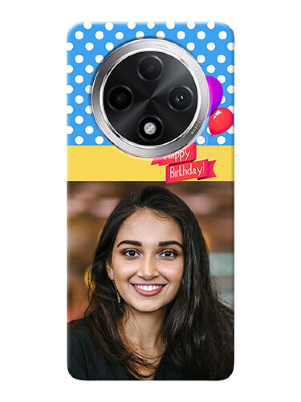 Custom Oppo F27 Pro Plus 5G custom mobile back covers: Happy Birthday Design