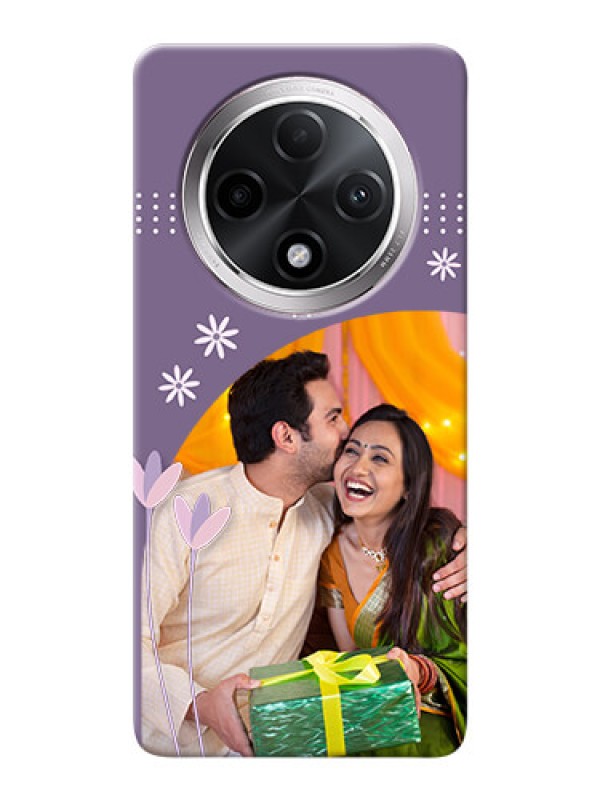 Custom Oppo F27 Pro Plus 5G Phone covers for girls: lavender flowers design