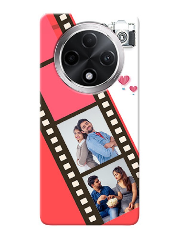 Custom Oppo F27 Pro Plus 5G custom phone covers: 3 Image Holder with Film Reel