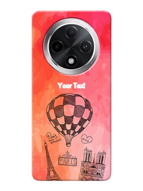 Custom Oppo F27 Pro Plus 5G Personalized Mobile Covers: Paris Theme Design