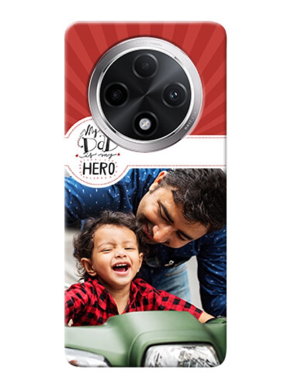 Custom Oppo F27 Pro Plus 5G custom mobile phone cases: My Dad Hero Design