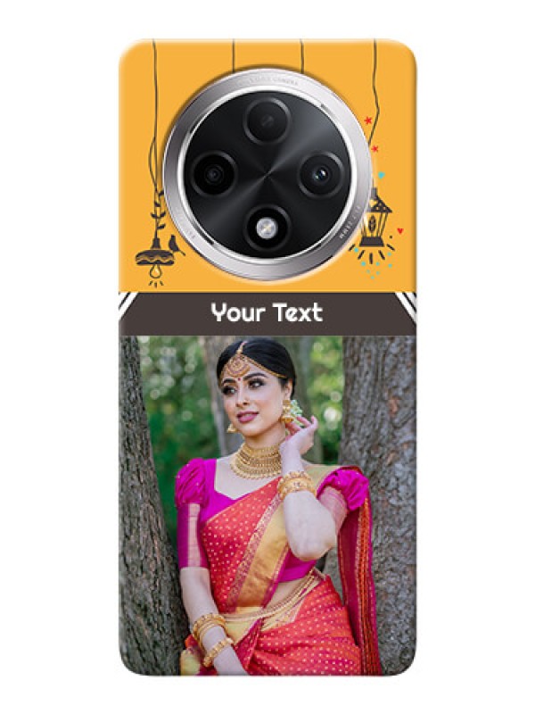 Custom Oppo F27 Pro Plus 5G custom back covers with Family Picture and Icons