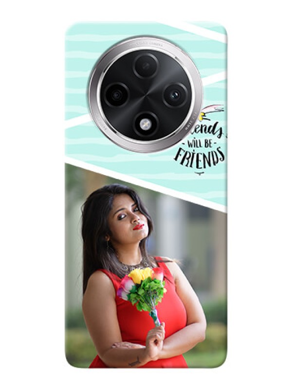 Custom Oppo F27 Pro Plus 5G Mobile Back Covers: Friends Picture Icon Design