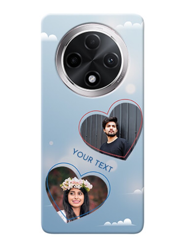 Custom Oppo F27 Pro Plus 5G Phone Cases: Blue Color Couple Design