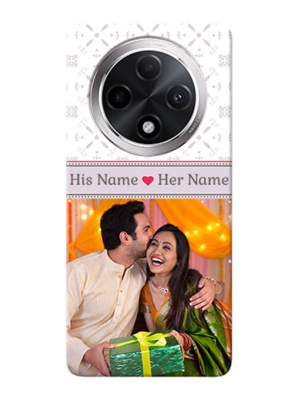 Custom Oppo F27 Pro Plus 5G Phone Cases with Photo and Ethnic Design