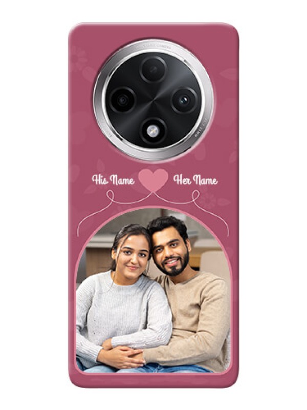 Custom Oppo F27 Pro Plus 5G mobile phone covers: Love Floral Design