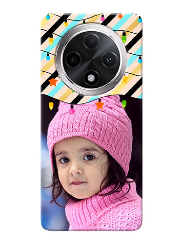 Custom Oppo F27 Pro Plus 5G Personalized Mobile Covers: Lights Hanging Design