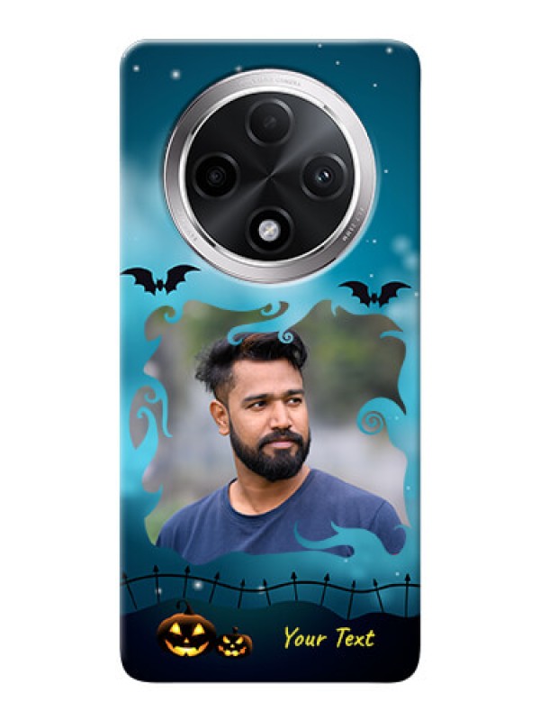 Custom Oppo F27 Pro Plus 5G Personalised Phone Cases: Halloween frame design