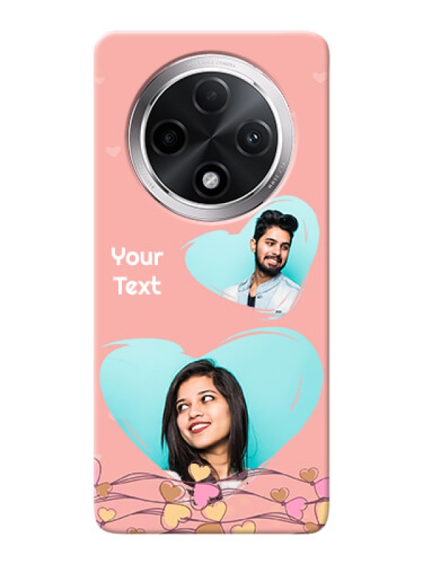 Custom Oppo F27 Pro Plus 5G customized phone cases: Love Doodle Design