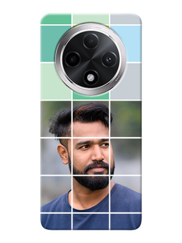 Custom Oppo F27 Pro Plus 5G personalised phone covers with white box pattern