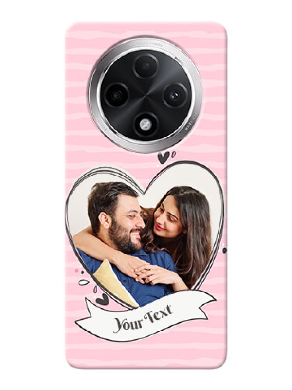 Custom Oppo F27 Pro Plus 5G custom mobile phone covers: Vintage Heart Design