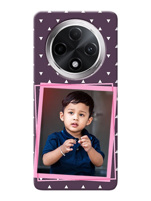 Custom Oppo F27 Pro Plus 5G Phone Cases: Triangle Pattern Dotted Design