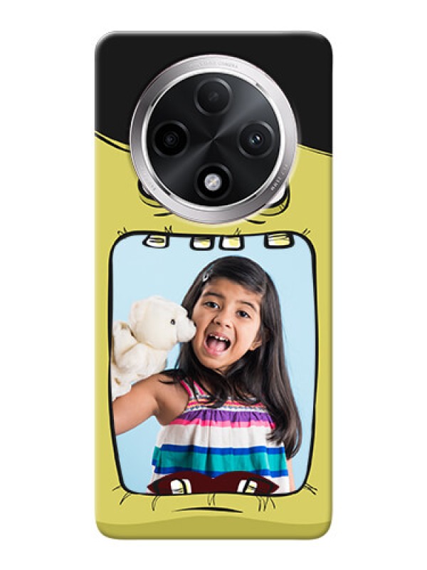 Custom Oppo F27 Pro Plus 5G Mobile Covers: Cartoon monster back case Design