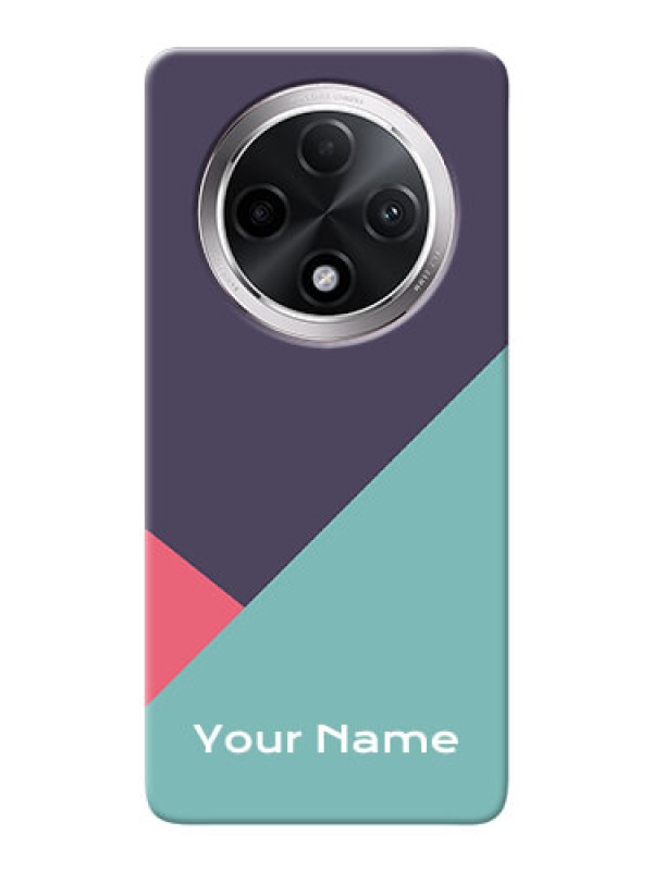 Custom Oppo F27 Pro Plus 5G Custom Mobile Case with Tri Color abstract Design