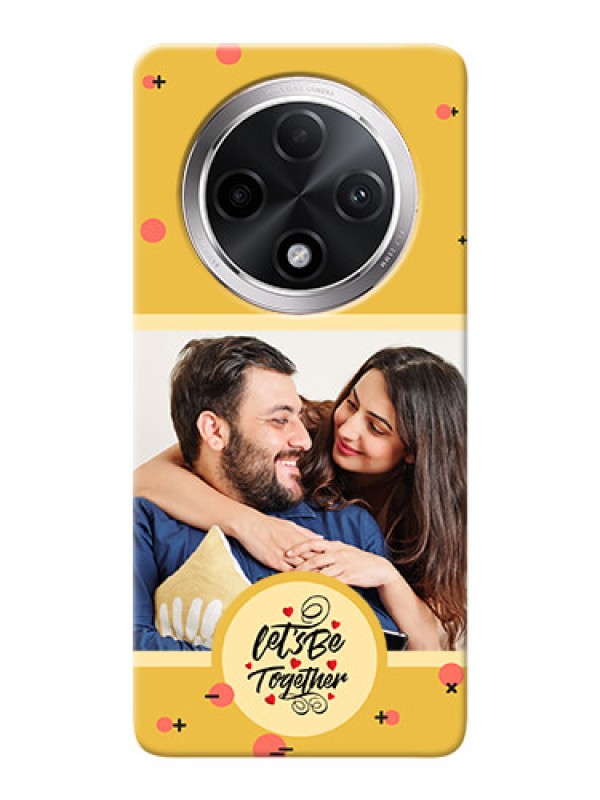 Custom Oppo F27 Pro Plus 5G Photo Printing on Case with Lets be Together Design