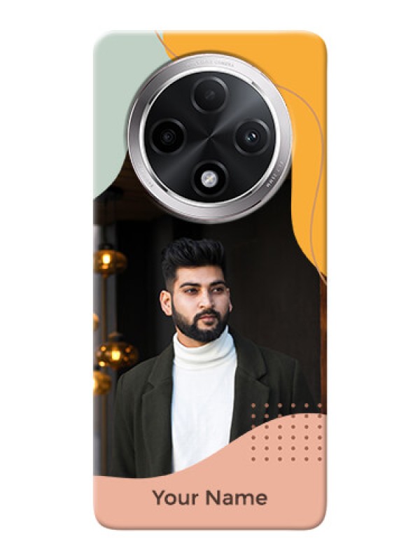 Custom Oppo F27 Pro Plus 5G Personalized Phone Case with Tricoloured overlay design