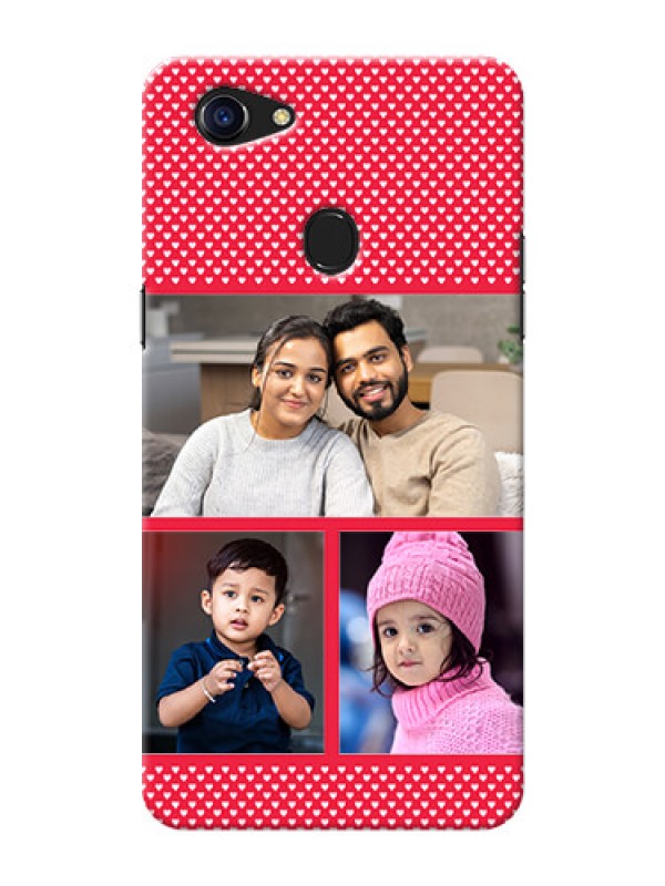 Custom Oppo F5 Youth mobile back covers online: Bulk Pic Upload Design