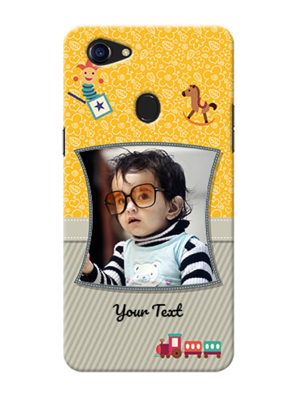 Custom Oppo F5 Youth Mobile Cases Online: Baby Picture Upload Design