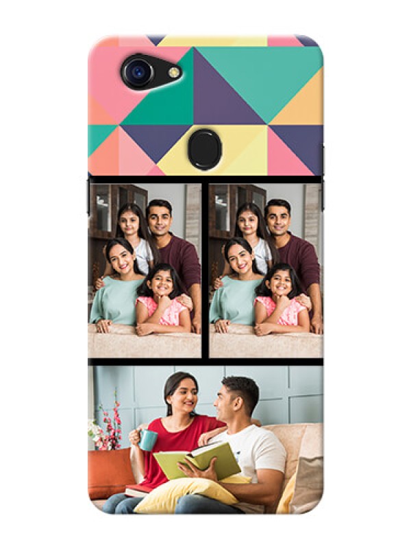 Custom Oppo F5 Youth personalised phone covers: Bulk Pic Upload Design