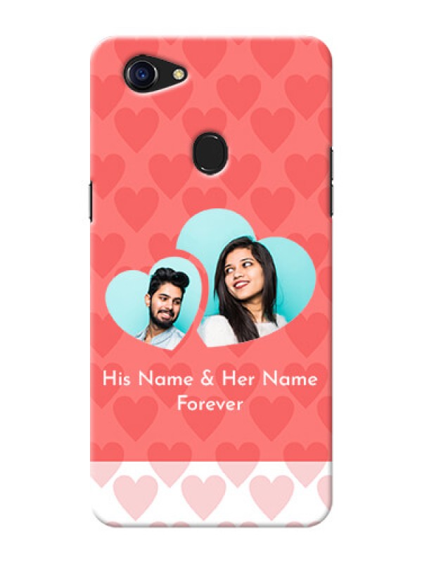 Custom Oppo F5 Youth personalized phone covers: Couple Pic Upload Design