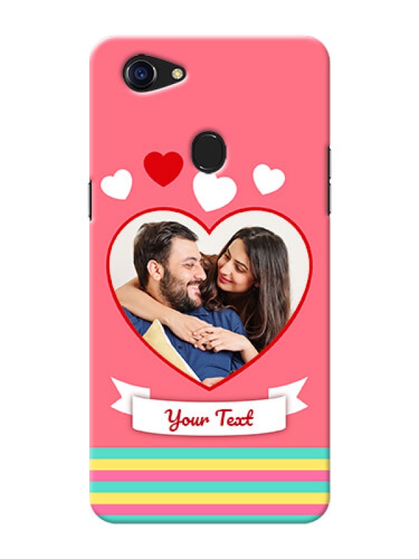Custom Oppo F5 Youth Personalised mobile covers: Love Doodle Design