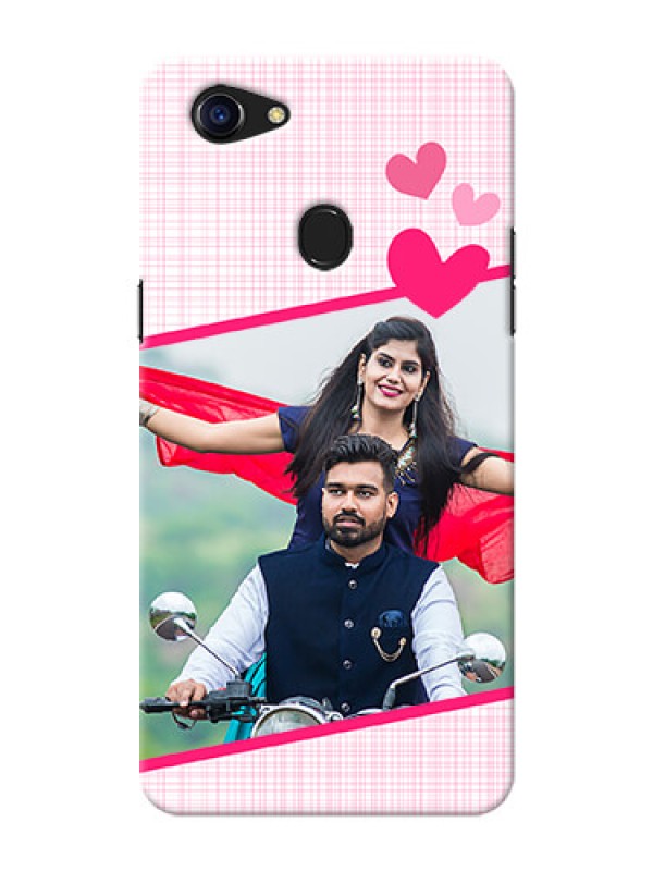 Custom Oppo F5 Youth Personalised Phone Cases: Love Shape Heart Design