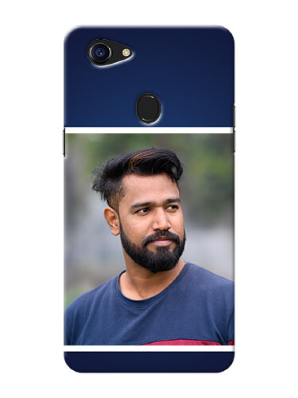Custom Oppo F5 Youth Mobile Cases: Simple Royal Blue Design