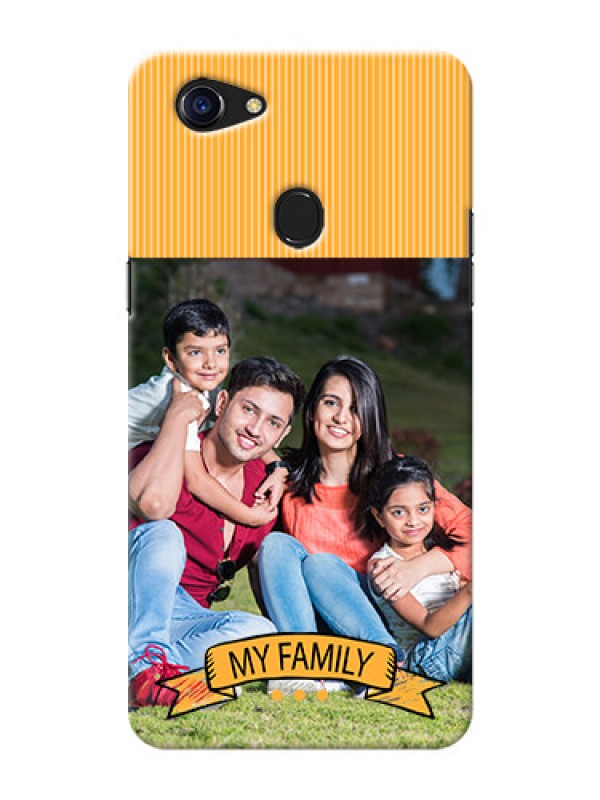 Custom Oppo F5 Youth Personalized Mobile Cases: My Family Design