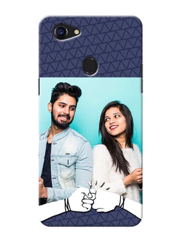 Custom Oppo F5 Youth Mobile Covers Online with Best Friends Design  