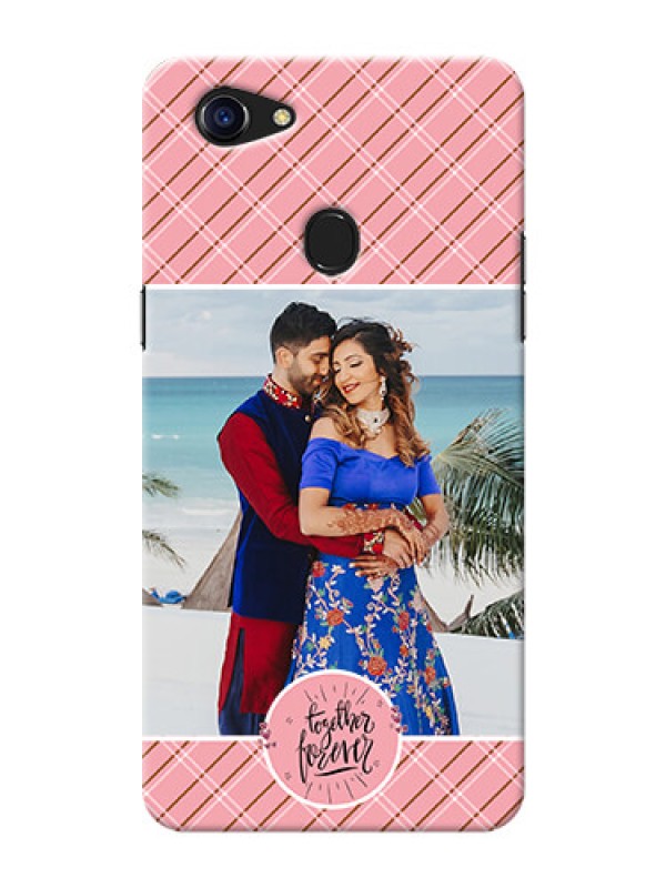 Custom Oppo F5 Youth Mobile Covers Online: Together Forever Design