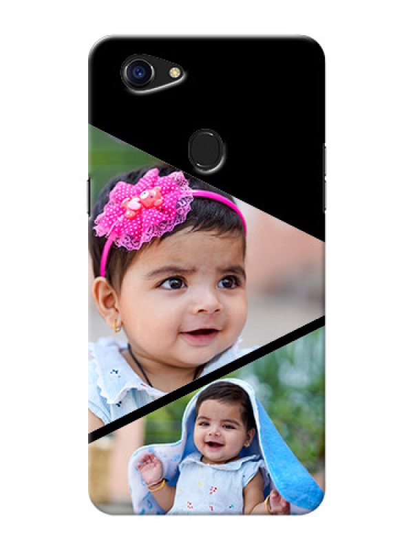Custom Oppo F5 Youth mobile back covers online: Semi Cut Design