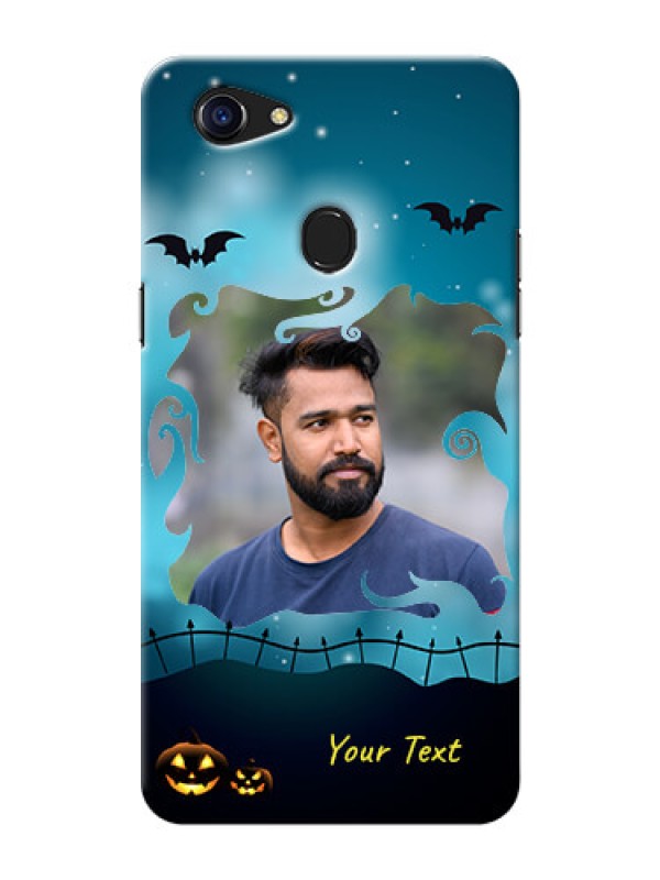 Custom Oppo F5 Youth Personalised Phone Cases: Halloween frame design