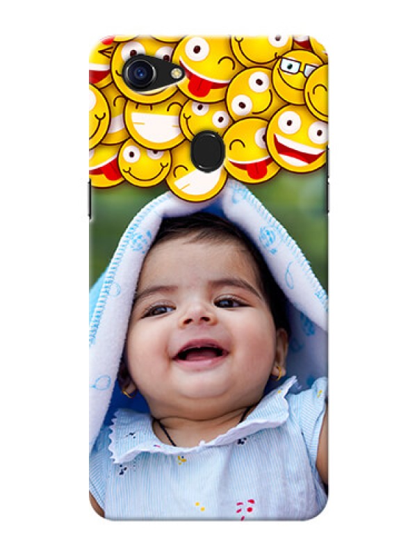 Custom Oppo F5 Youth Custom Phone Cases with Smiley Emoji Design