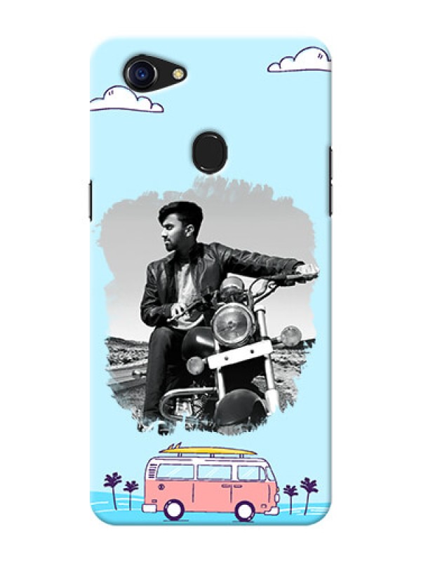 Custom Oppo F5 Youth Mobile Covers Online: Travel & Adventure Design