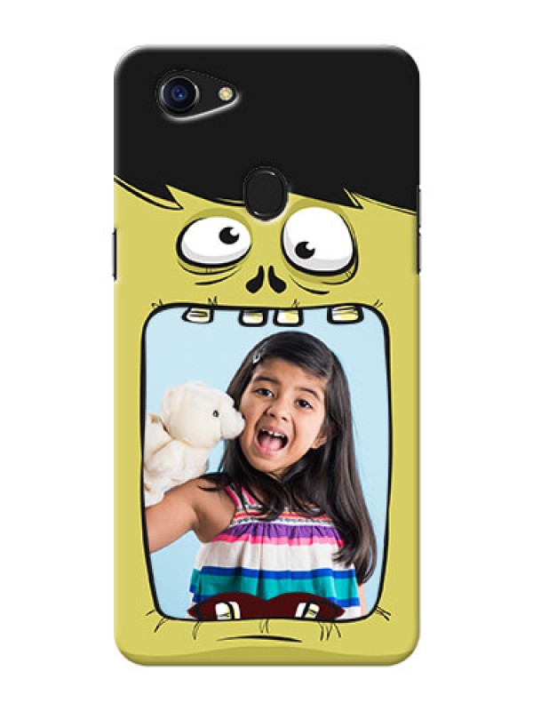 Custom Oppo F5 Youth Mobile Covers: Cartoon monster back case Design