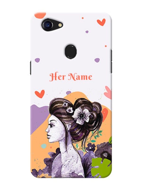 Custom Oppo F5 Youth Custom Mobile Case with Woman And Nature Design