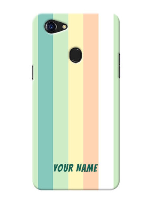Custom Oppo F5 Youth Back Covers: Multi-colour Stripes Design