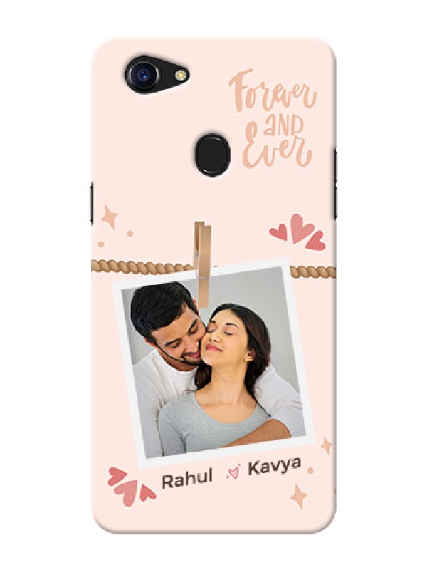 Custom Oppo F5 Youth Phone Back Covers: Forever and ever love Design