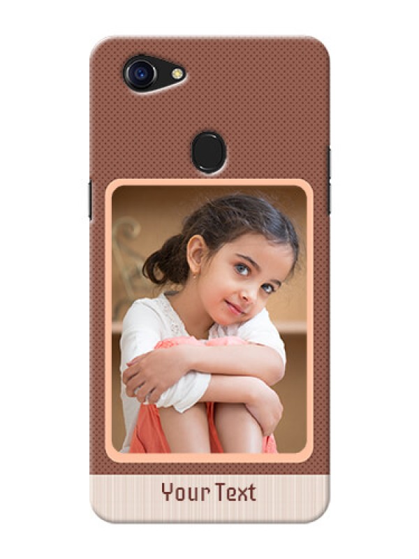Custom Oppo F5 Simple Photo Upload Mobile Cover Design