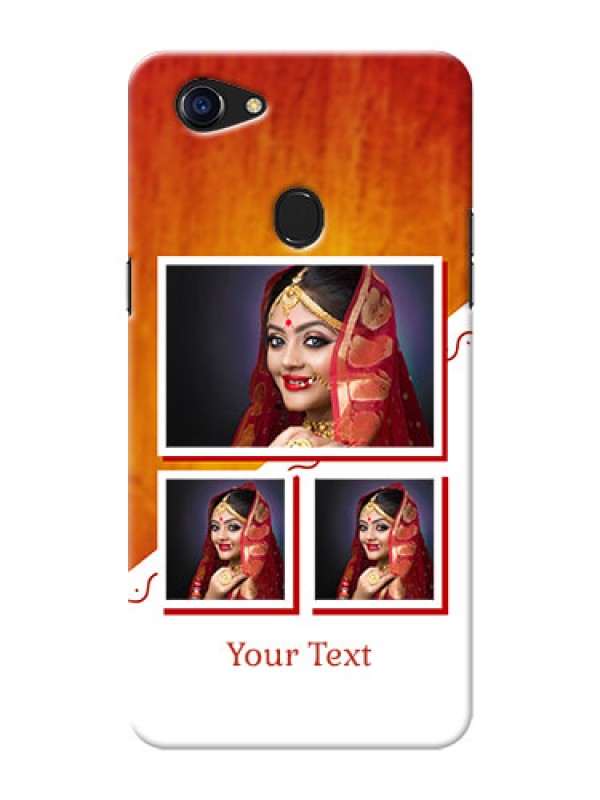 Custom Oppo F5 Wedding Memories Mobile Cover Design