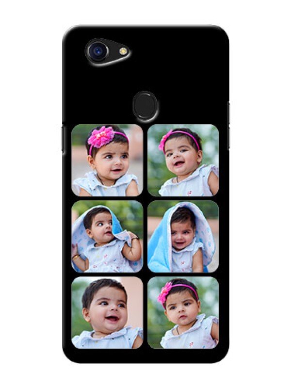Custom Oppo F5 Multiple Pictures Mobile Back Case Design