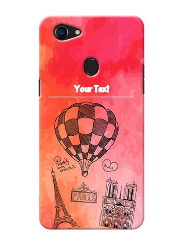 Custom Oppo F5 abstract painting with paris theme Design