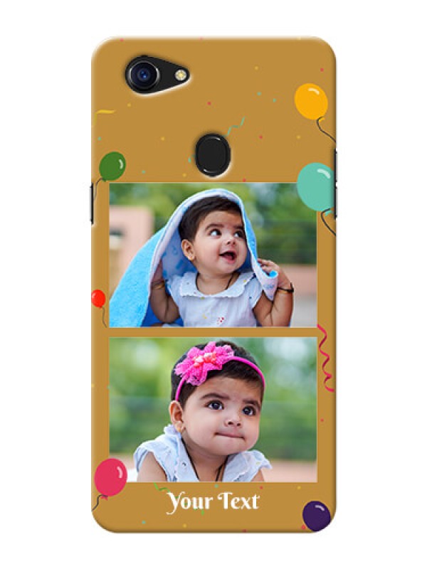 Custom Oppo F5 2 image holder with birthday celebrations Design